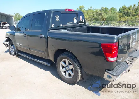 2008 Nissan Titan Le/Se z USA, uszkodzony, nr VIN 1N6BA07D18N345659